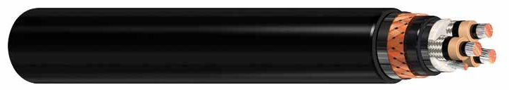 21425.030400 – Flexible & Flame-Retardant Medium-Voltage Power Cable Three-Conductor, Armored & Sheathed