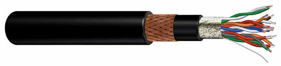 EO24P0082186 – Low-Smoke, Zero-Halogen, 100 V RS422 Network Cable, Eight Pair Overall Shielded, Armored & Sheathed